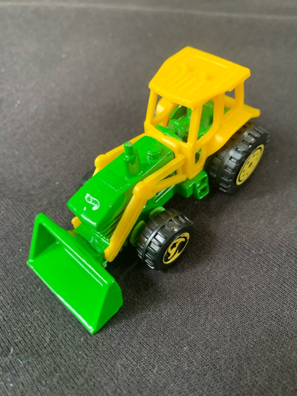 Vintage Hot Wheels Tractor Green/Yellow 1991
